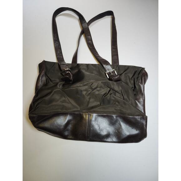 Prada Chocolate Brown Microfiber leather bag - Picture 2 of 9